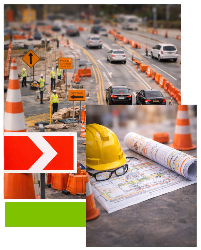 Elaboramos y ejecutamos Planes de Manejo de Tránsito en Bogotá para obras de infraestructura en Colombia. Aprobación garantizada ante entidades reguladoras.